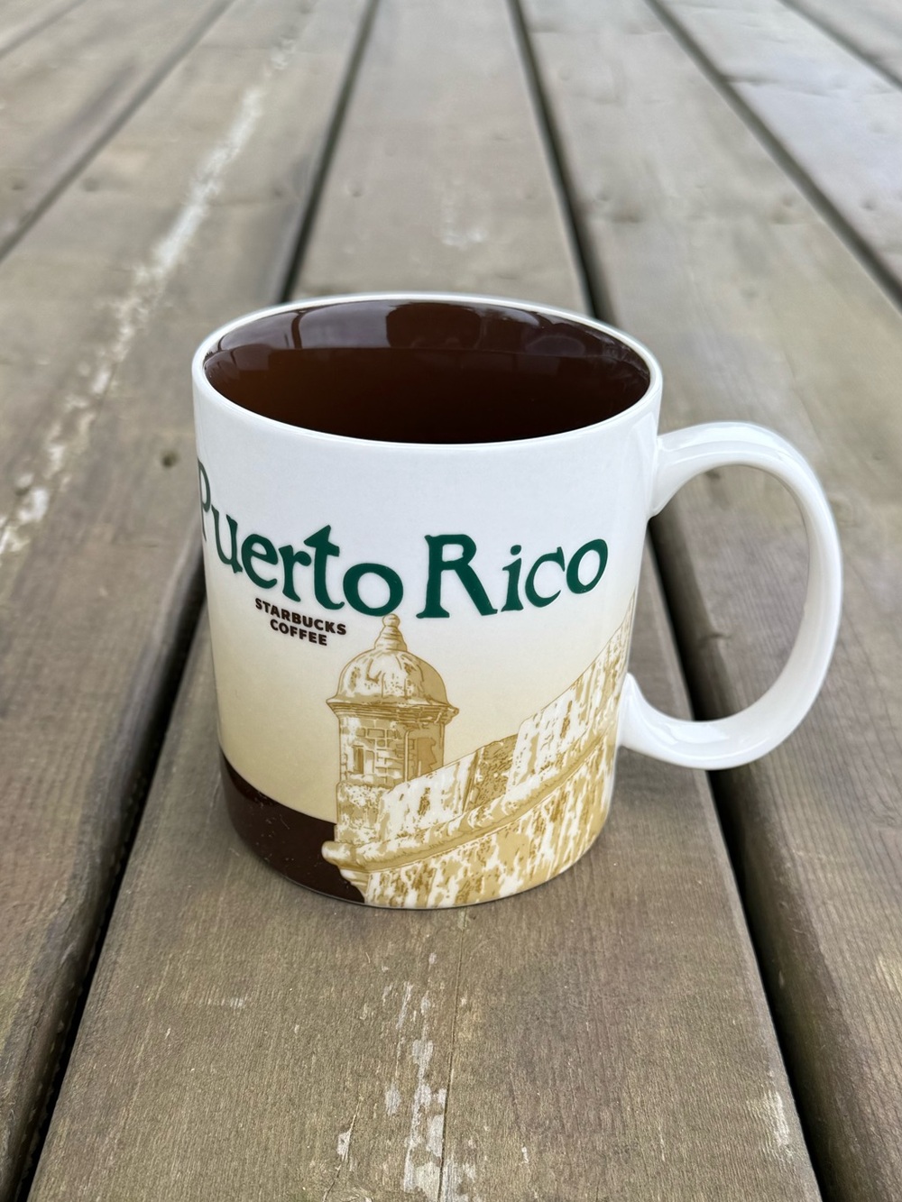 Starbucks Global Icon Series 2011 Puerto Rico Coffee Mug